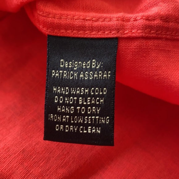 ~Linea Rosso~ Pinkish Red Short Sleeve Shirt - Picture 3 of 3